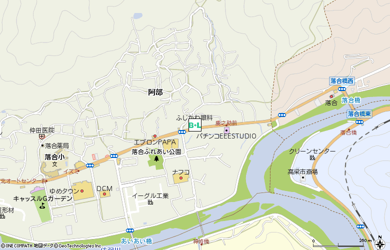 クリア－コンタクト（株）高梁店付近の地図
